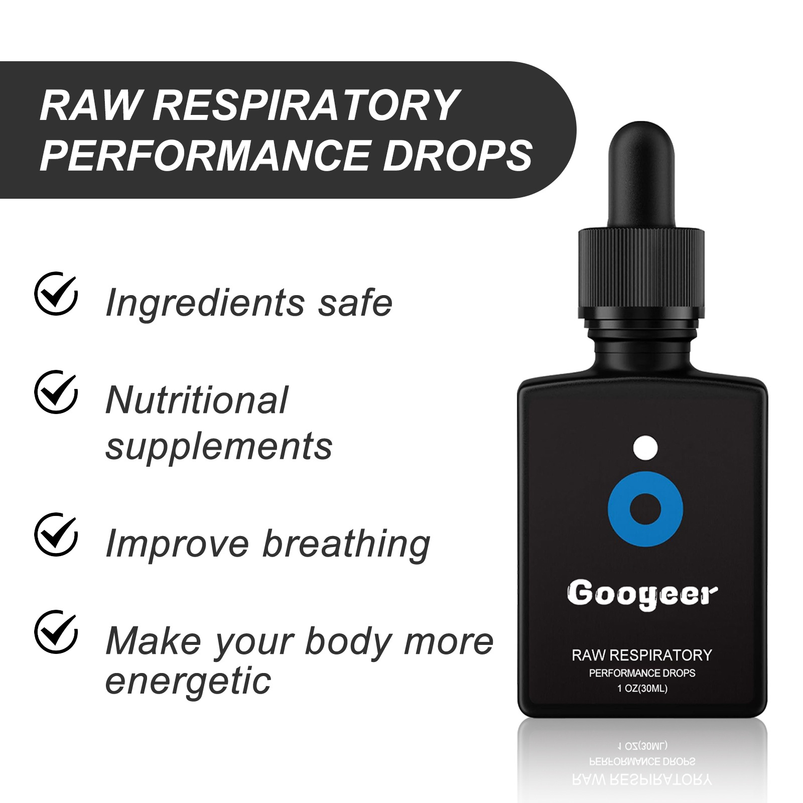 Googeer Raw Respiratory Performance Drops Body Supplement_voghion.com