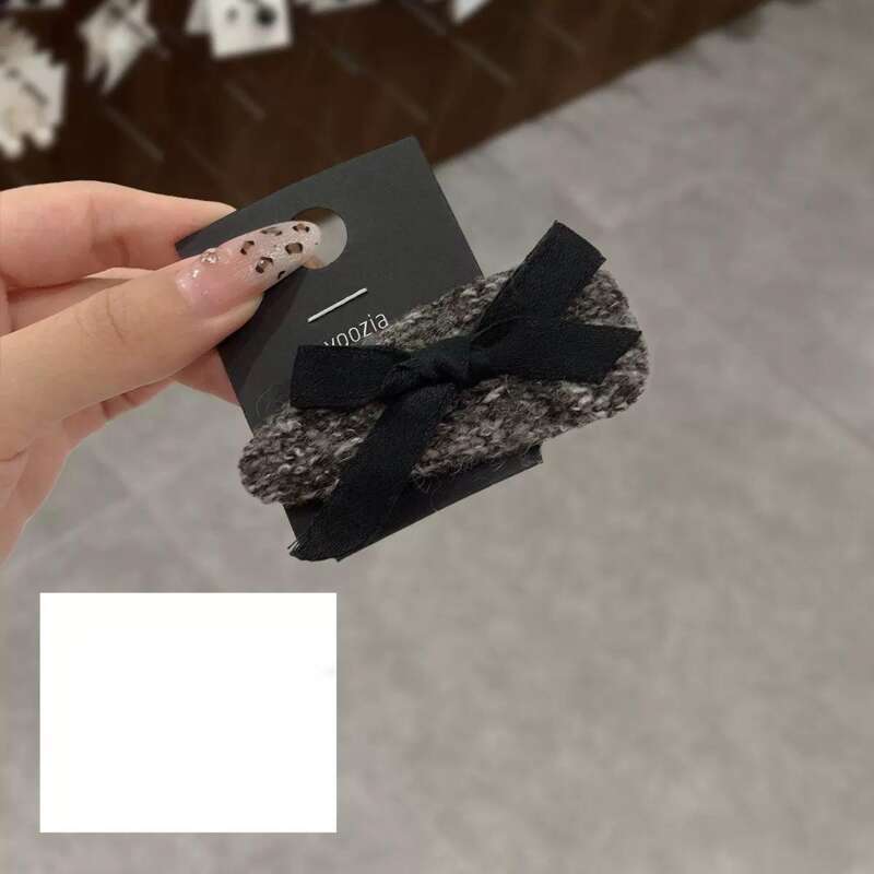Accessoires coréens personnalisés, coiffures automne-hiver 2024, pince à cheveux en fil BB doux_voghion.com