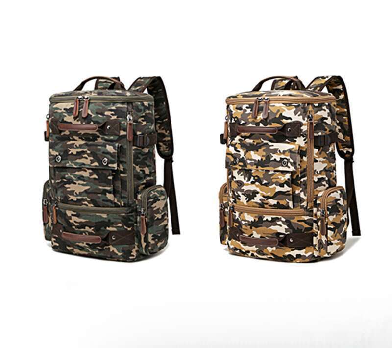 Men's Large-capacity Computer Leisure Multifunctional Travel Bag Korean Version Of The Trend Of Backpacks_voghion.com