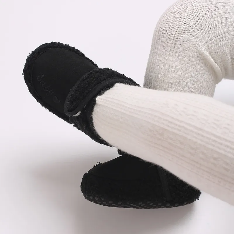 Warm Infant Toddler Crib Snow Boots Soft Comfortable Little Kids Anti-Slip Socks Littlesprouts Newborn Baby Shoes_voghion.com
