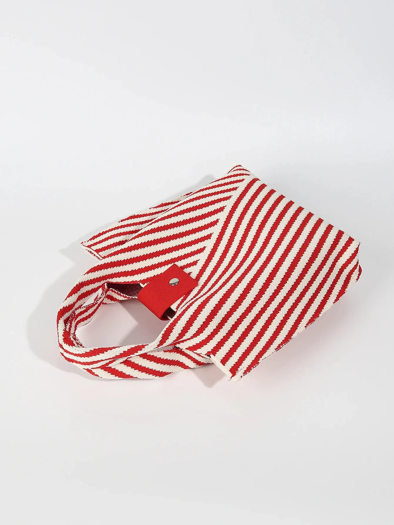 Handgemaakte gebreide tote bag mini schoudertas voor dames_voghion.com