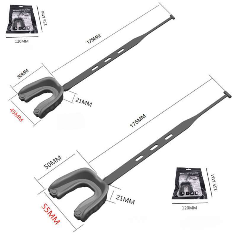 Toothed For Boxing, Muay Thai, Taekwondo, Fighting, Sanda, Protective Gear, Blue Ball Braces, Rugby Braces With Hanging_voghion.com