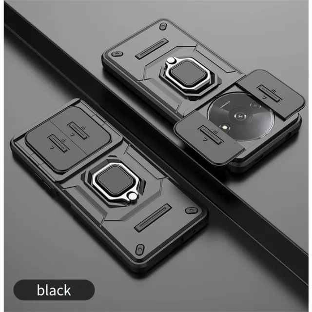 For Redmi Note 13R 13 12 Pro Plus Turbo 12S K70E K70 K60 Ultra 13C 5G A3 Armor Case Camera Lens Protection Ring Holder_voghion.com
