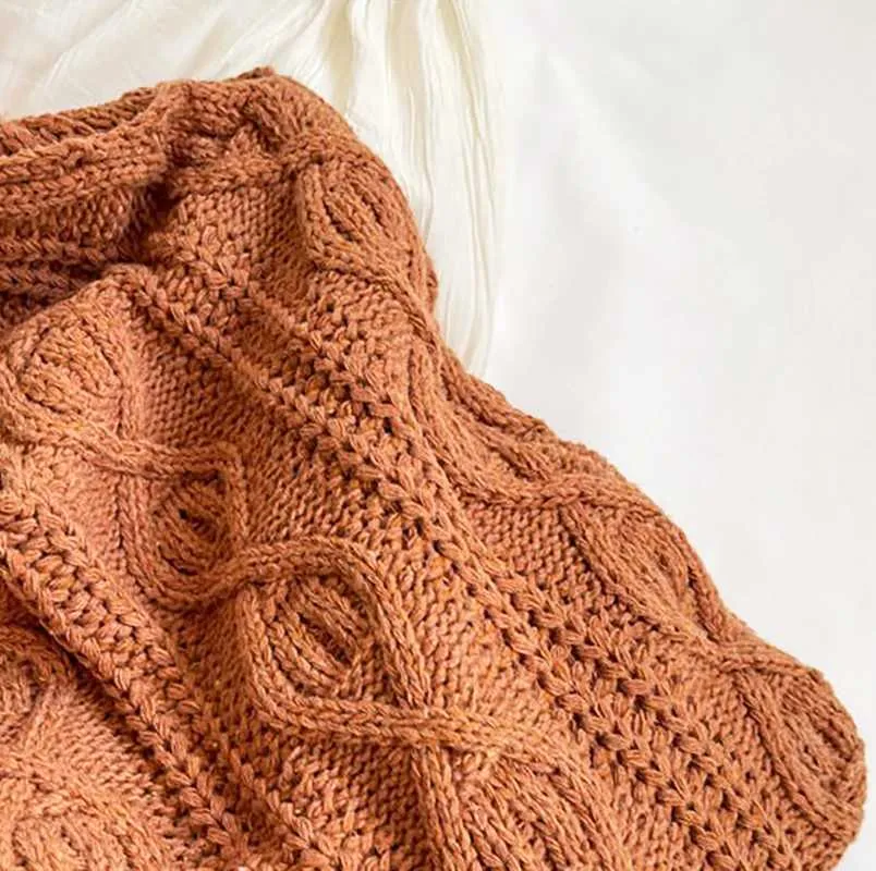 New Vintage Wool Knitted Hand Woven Shoulder Bag For Women Casual Shopping Handbag Large Capacity Female hetC241105_voghion.com