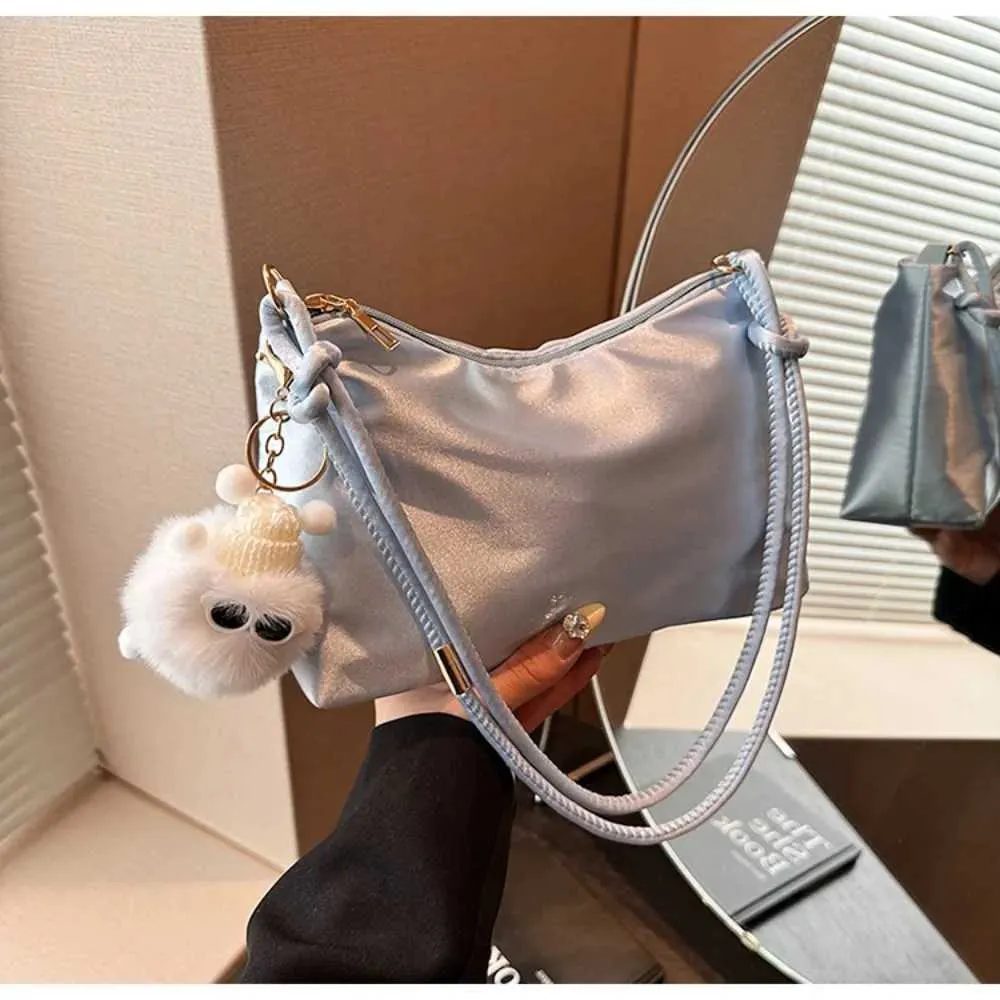Lässige, schlichte Kette mit strapazierfähiger kleiner Umhängetasche für Damen C241018_voghion.com