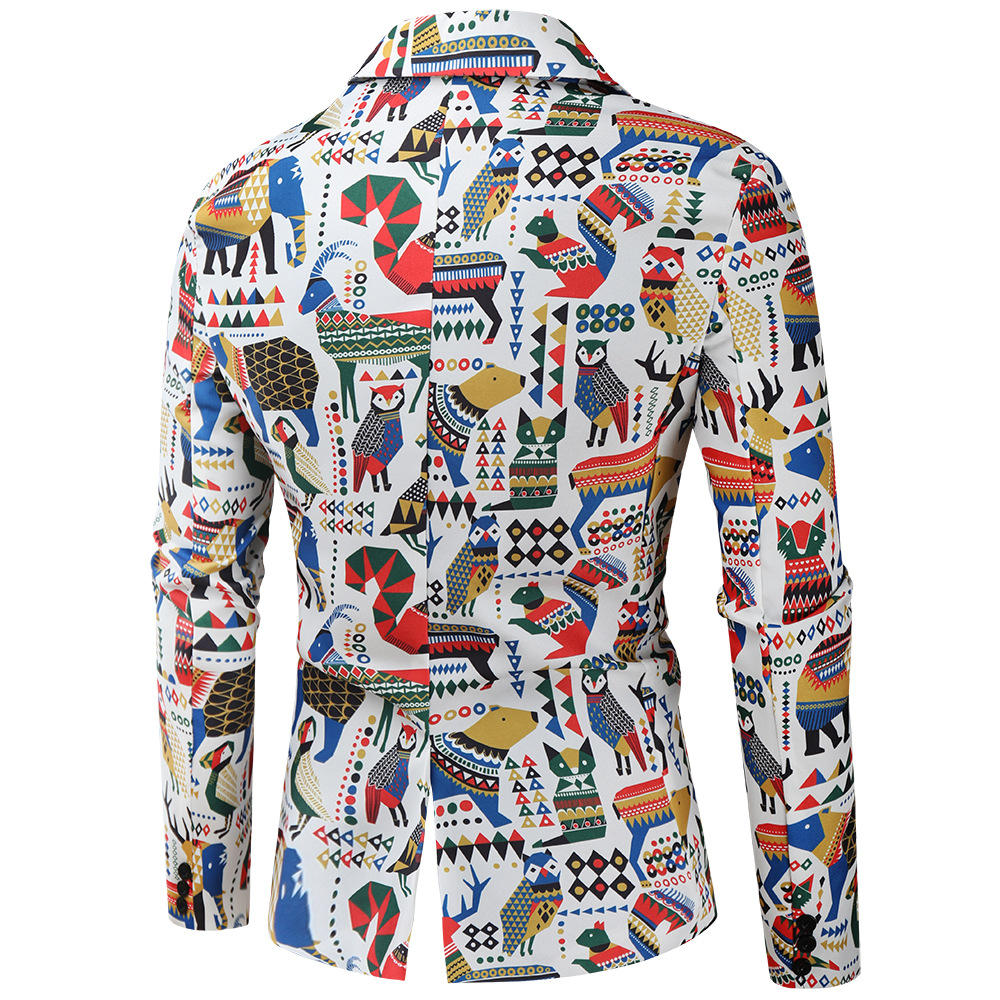 autumn and winter new casual 3D printed suits, vests, trousers suits, 3-piece set 3TZ-XMK_voghion.com