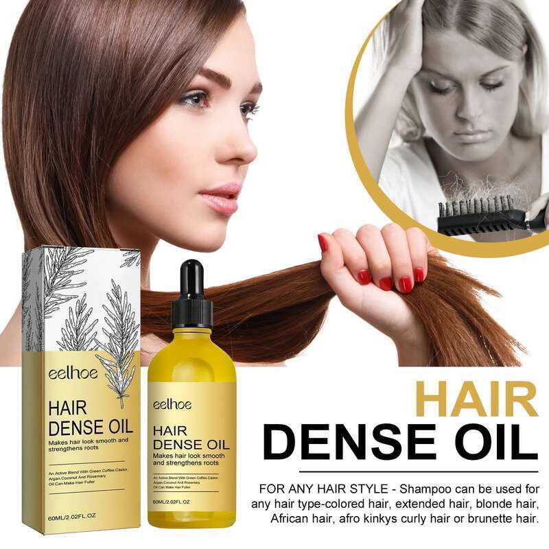 Rosemary Oil Promote Hair Growth Essential Oil Nourish Repair Damaged Hair Dense Oil Essence Prevent Hair Loss Serum_voghion.com