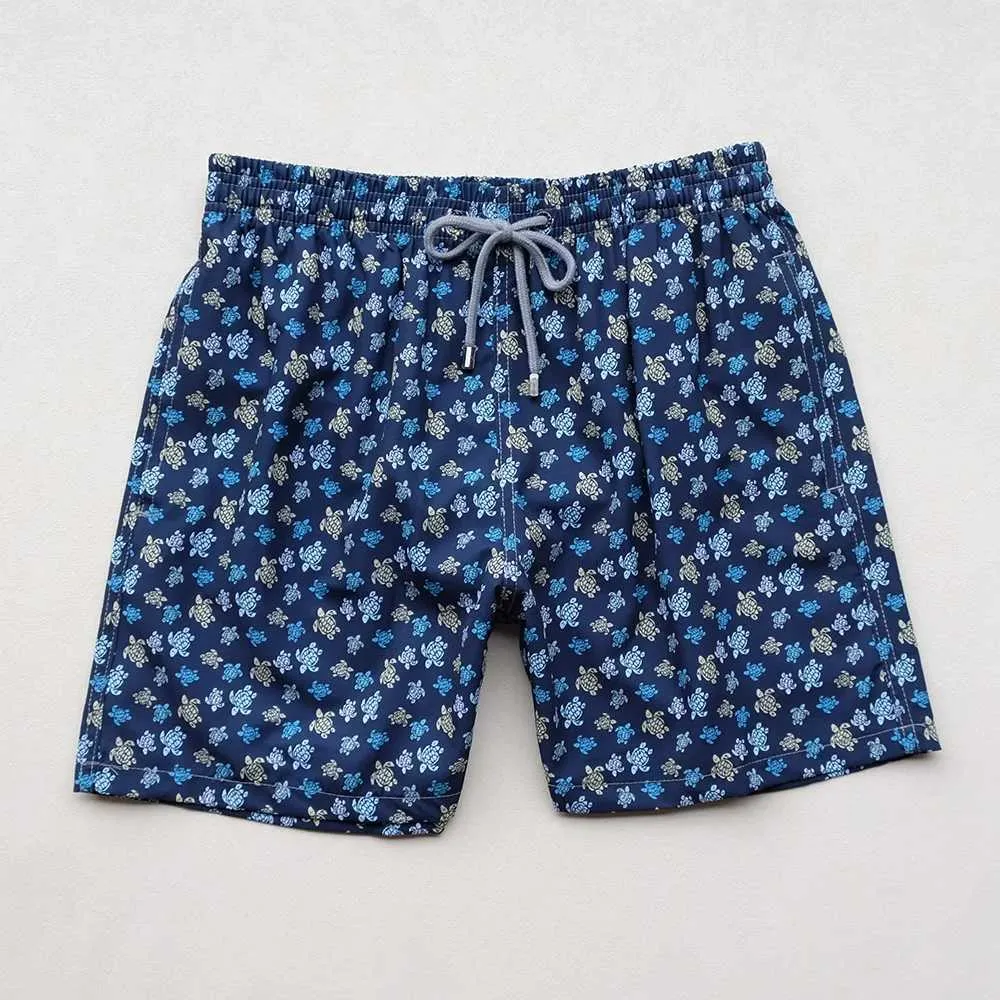 Bermuda d'été pour homme, maillot de bain moulant, ample et à séchage rapide, de marque Sea Turtle, idéal pour la plage, le surf et le sport_voghion.com