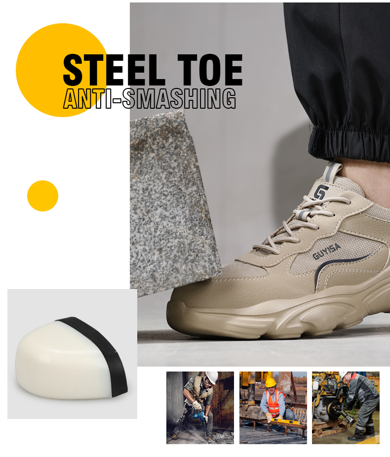 Zapatos eléctricos GUYISA con puntera de plástico, aislados 10 kV, no metálicos 5011NKV 37-44_voghion.com
