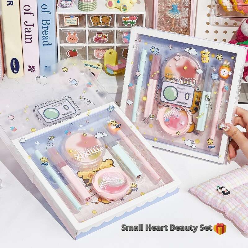 Set completo per principianti di trucco, kit di bellezza per feste studentesche, confezione regalo sentita_voghion.com