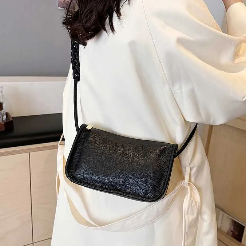 100 % echtes Rindsleder aus echtem Leder Sac Mode Frauen Umhängetaschen für Damen Neue Schultertasche mit hoher Kapazität Handtasche_voghion.com