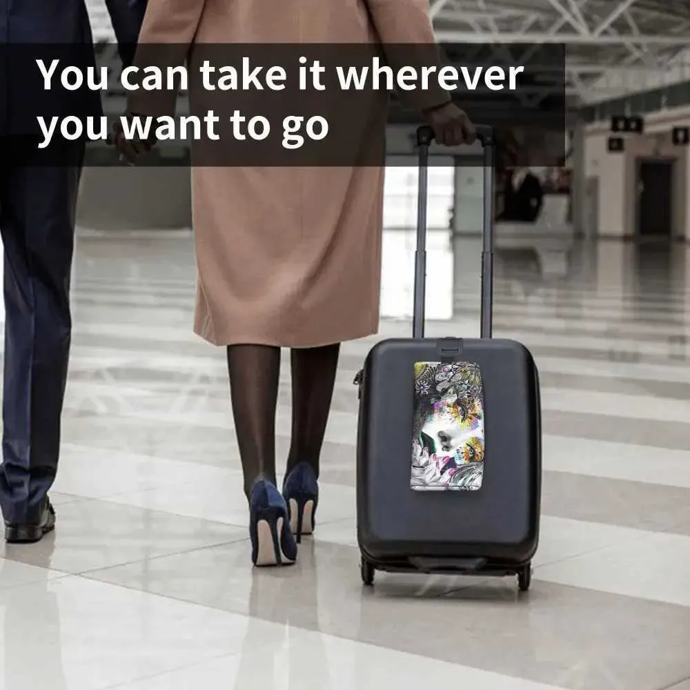 Trousse de toilette de voyage motif graffitis Banksy, princesse urbaine, trousse de toilette pour maquillage, trousse de toilette pour femme, Y241023_voghion.com