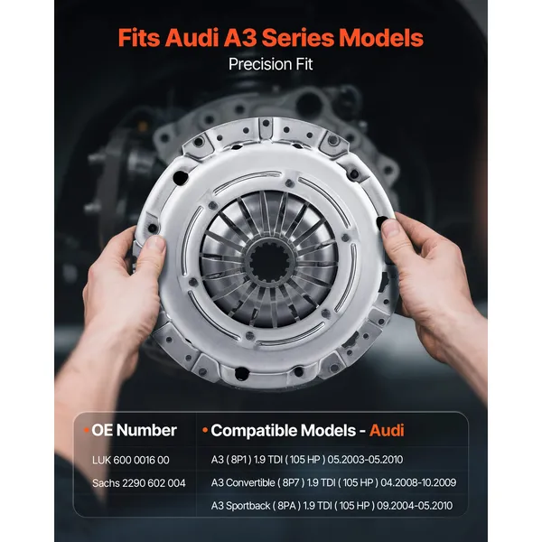 Hochleistungs-Kupplungssatz mit Schwungrad für Audi A3 Modelle 2003–2010_voghion.com