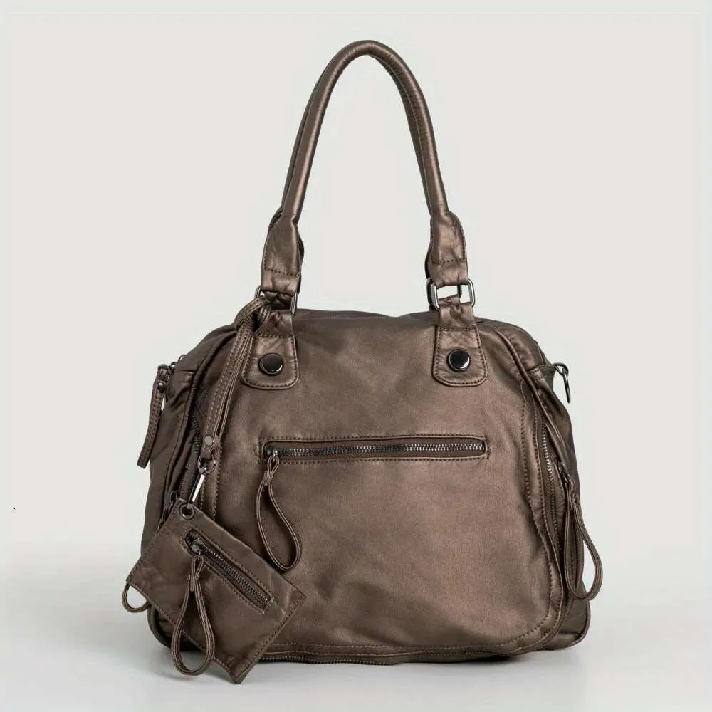 Sac à bandoulière pour femme Y2k Spicy Girl à une épaule, sac à dos spécial grande capacité à plusieurs compartiments, sac de moto rétro Street_voghion.com