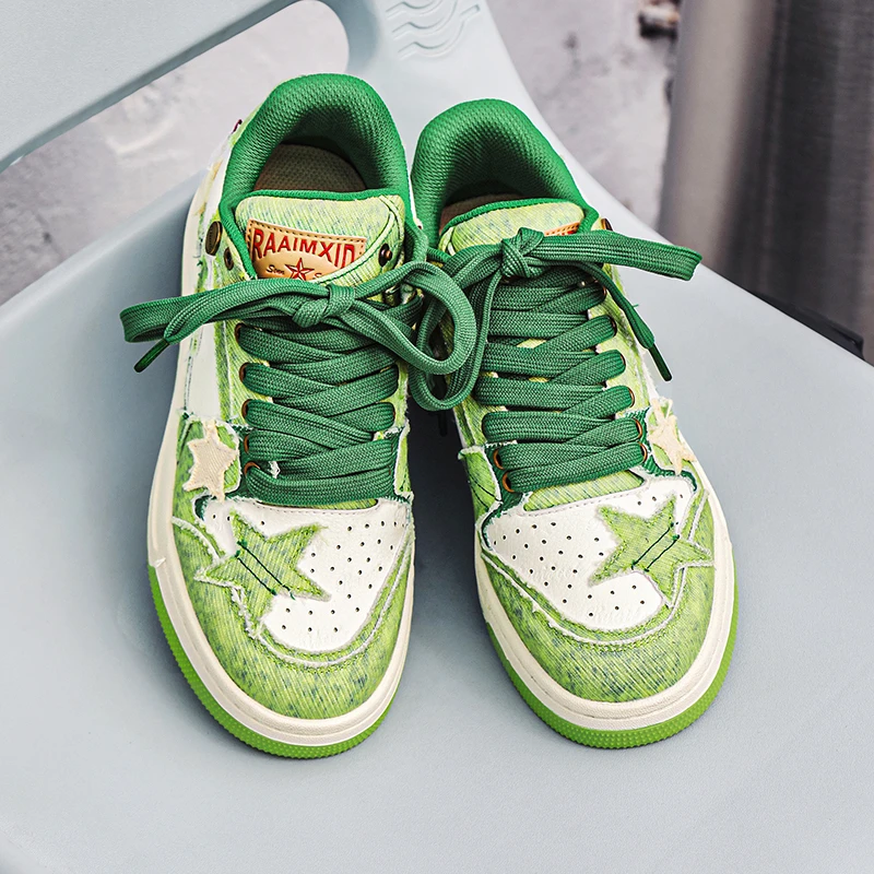 Modische Basketball-Sneakers: bequeme Casual-Sportschuhe mit weichen Sohlen_voghion.com
