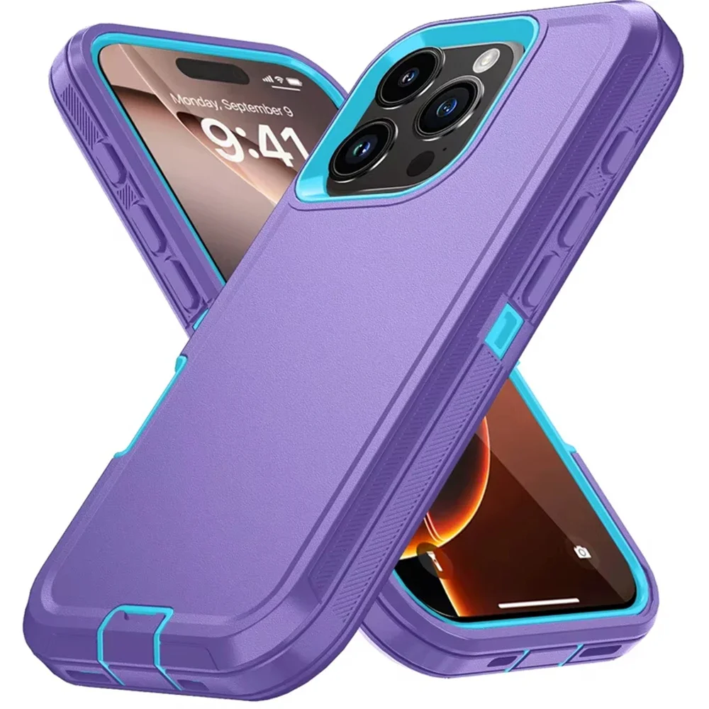 Otter Armor Shockproof Defender Phone Case For Iphone Pro Max Plus_voghion.com
