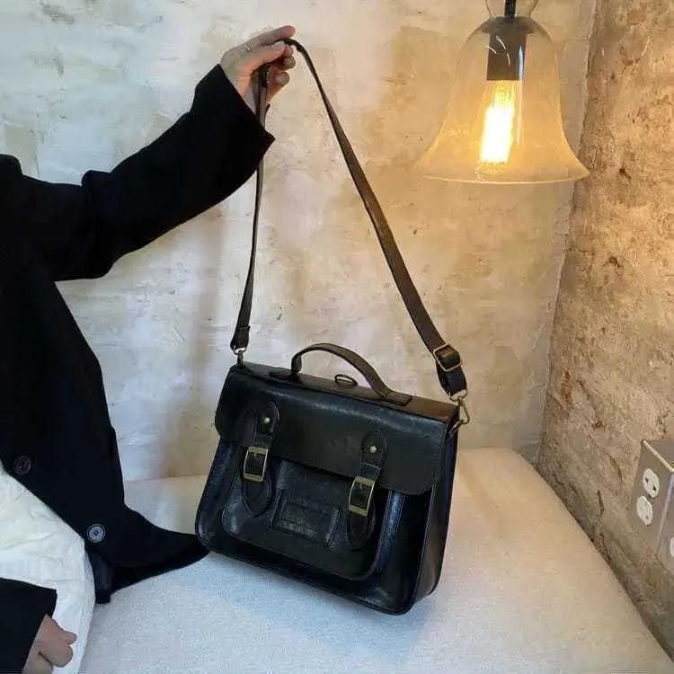 Zaini vintage in pelle PU per la scuola, per ragazze adolescenti, alla moda, per studenti universitari, borse da viaggio casual, a tracolla_voghion.com