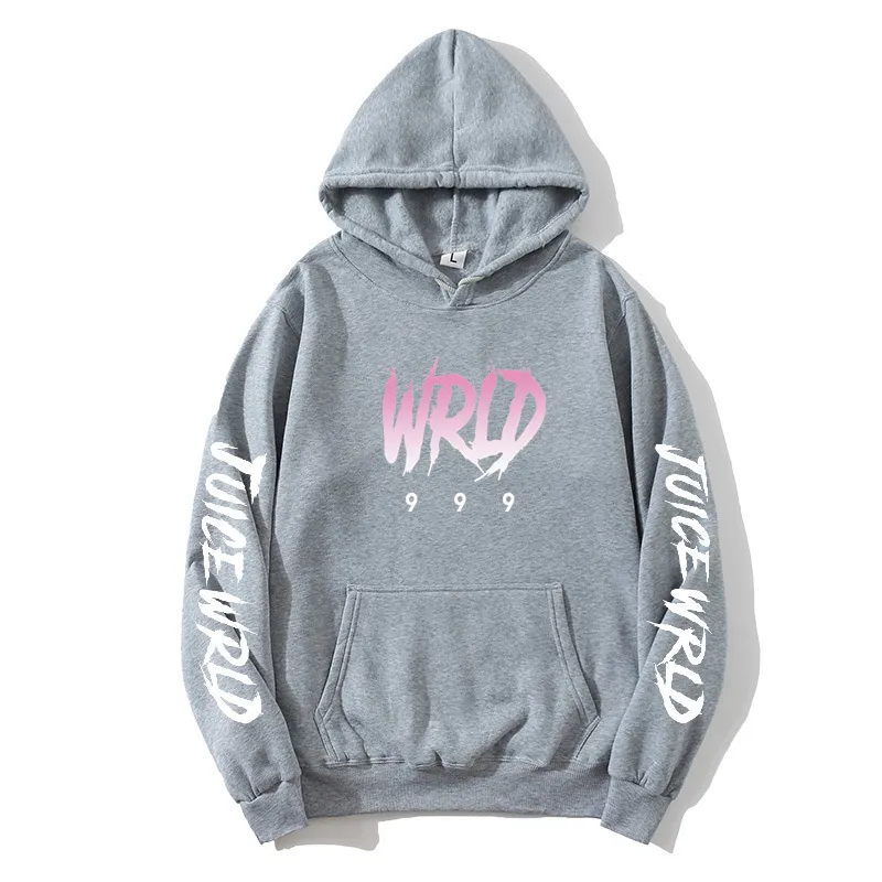 Sudadera con capucha hombre juice wrld negro blanco rap trap_voghion.com