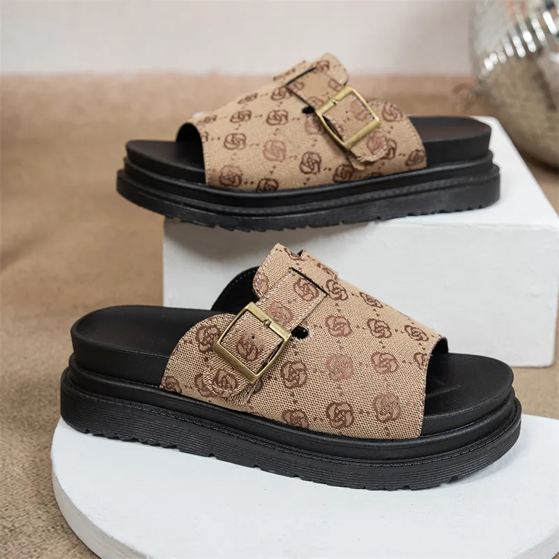 Designer Hot Slide Sandals Womens: Elegant Flower Summer Slippers For Women, Fashionable Comfort Size 35-43_voghion.com
