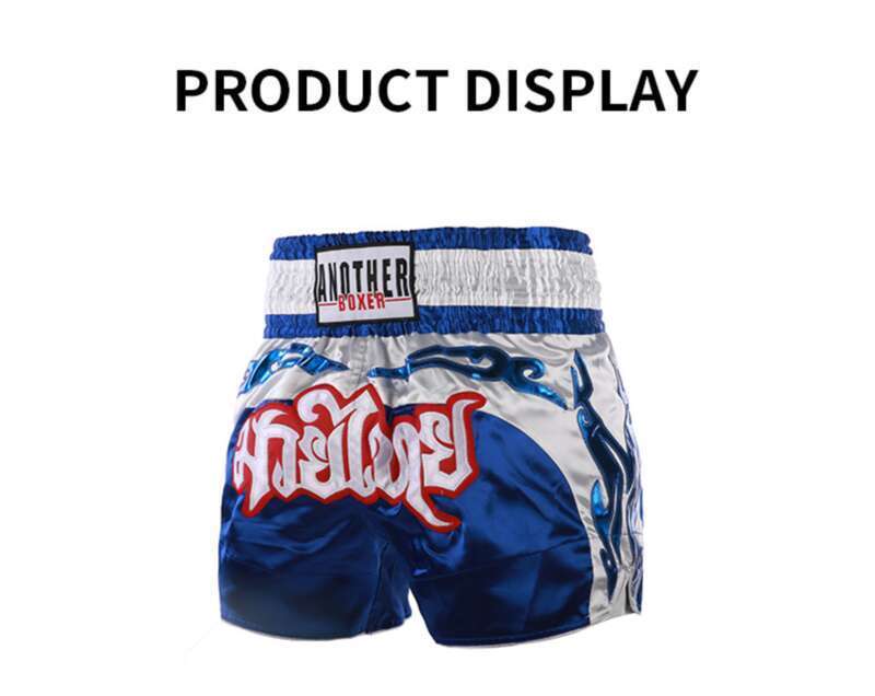 Authentische Muay Thai Shorts Patchwork Boxhose ONE Wettkampfshorts MMA Trainingskleidung Trend_voghion.com