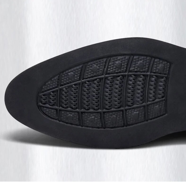 Neue Business-Kleidung Leder Mode British Block Große Herren Schnürschuhe Derby Schuhe 48_voghion.com