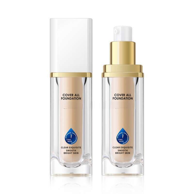 Setting Lotion ger täckning, hudtonen är stram, foundation och makeup är svår att ta bort_voghion.com
