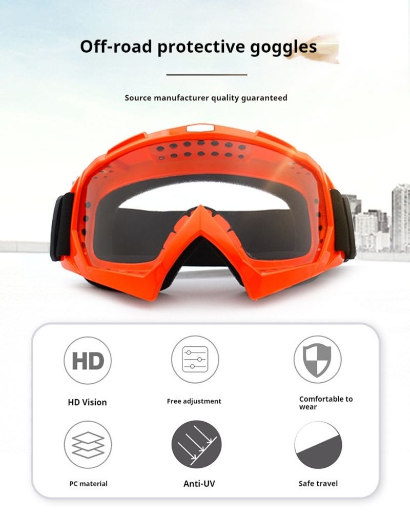 Skiing Eyewear Sports Windshields Face Shields Riding Goggles Tactical Windproof Sand Knight Equipment Unisex_voghion.com