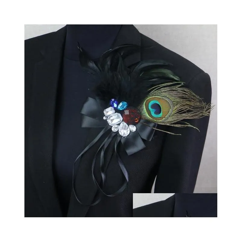 Ace, ace broșe butonieră cleme guler broșă Pin costum de nuntă banchet pene floare Cor petrecere bar bijuterii Shoder_voghion.com