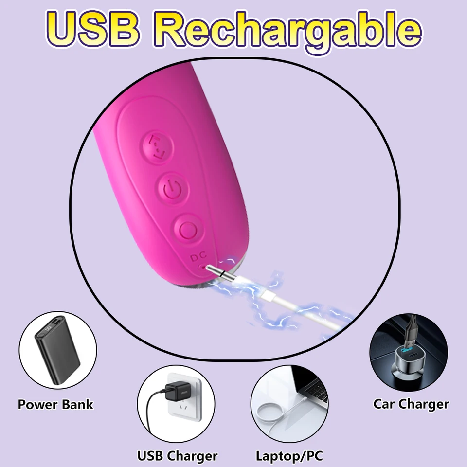 Teleskopischer Saug-dildo-vibrator Für Klitoris- Und Vaginalmassage_voghion.com