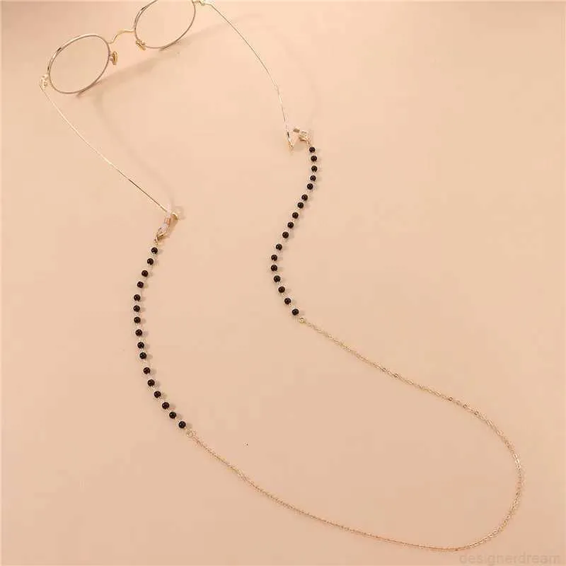 Designer Sunglasses Masking For Women Acrylic Pearl Crystal Eyeglasses Chains Lanyard Glass New Fashion Jewelry_voghion.com