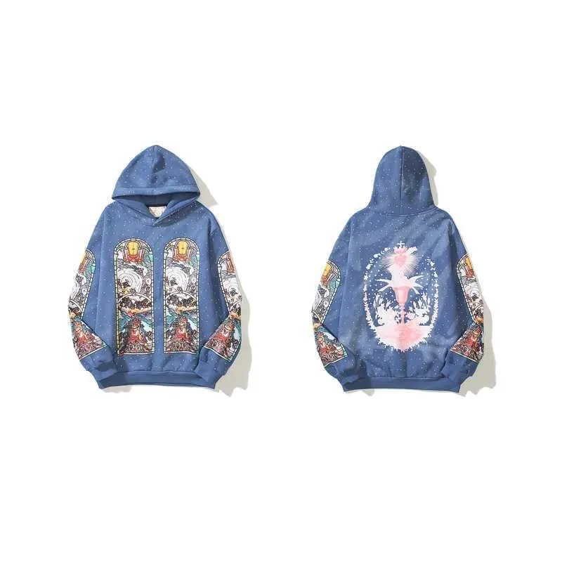 High Street Retro Who Decides War Hoodies High-quality Mud Dye Metropolitan Print Pullover Fashionable Mens WDW_voghion.com