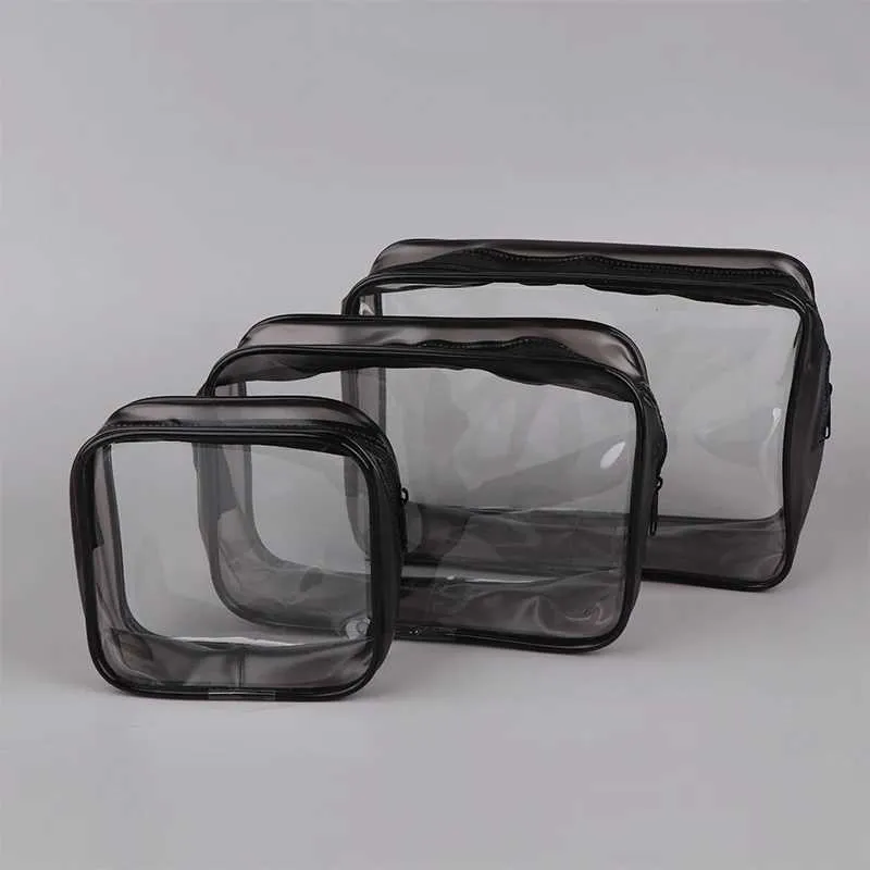 1Pc Moda Trasparente Viaggio Portatile Mini Lavanderia Storage Donna Cerniera Organizzatore Borsa per il Trucco Y241023_voghion.com