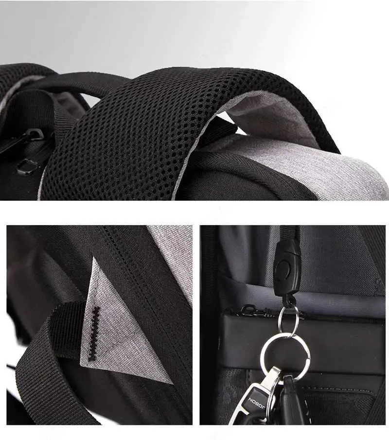 Sacs à dos d'école antivol et étanches avec chargement USB, sac à dos pour ordinateur portable de voyage à coque rigide, sac à dos pour ordinateur 17 pouces C241107_voghion.com