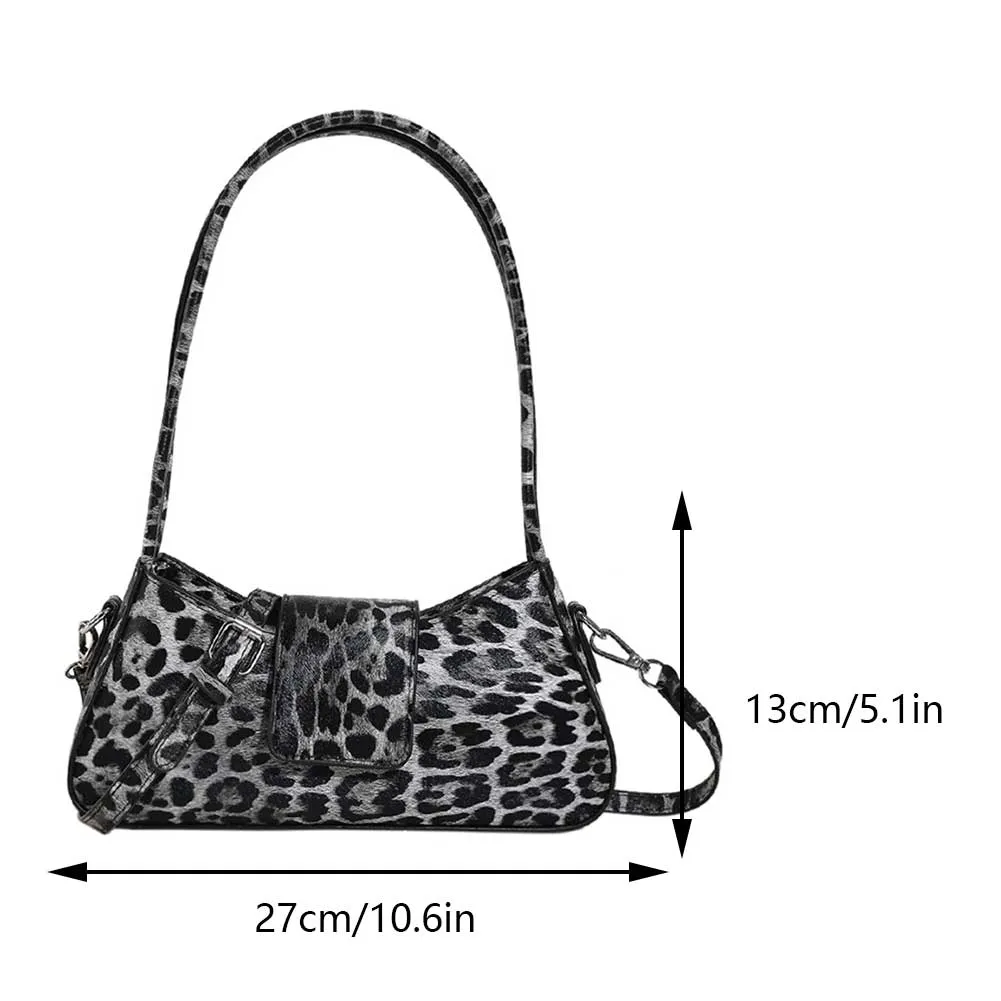 Frauen Mode Sexy Leopard Design Satchel Tote Handtasche Unterarm Frau Party Kupplung Geldbörse Schulter Abendessen Tasche_voghion.com