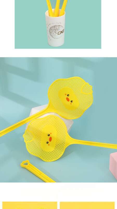 【 Thickened Extended Handle 】 Fly Made Of Household Plastic, Durable Large New Mosquito And Fly Swatter Artifact_voghion.com