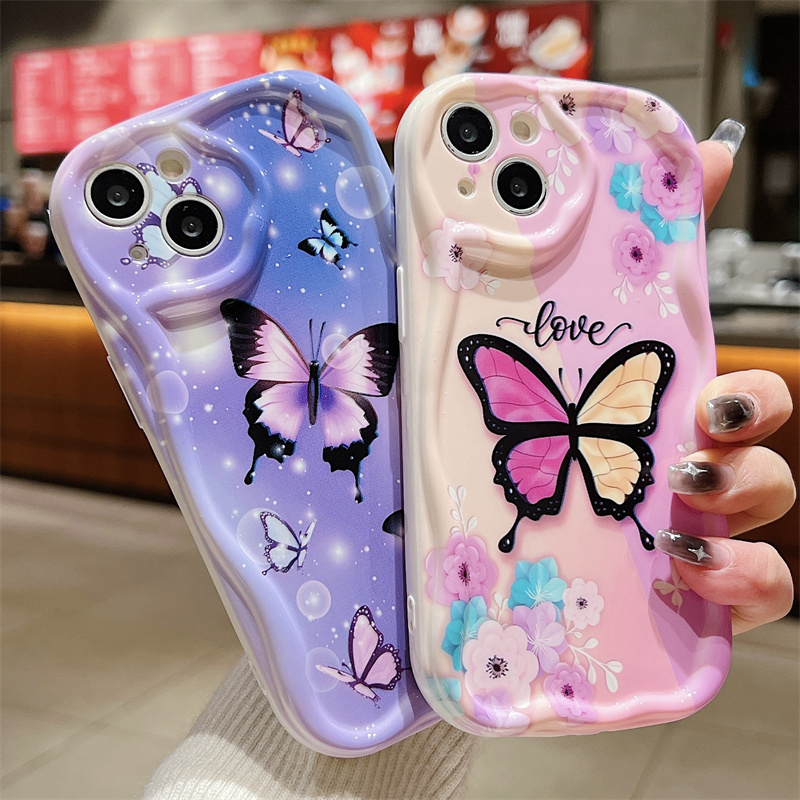 Shockproof Phone Case With Colorful Butterfly Pattern For Iphone_voghion.com