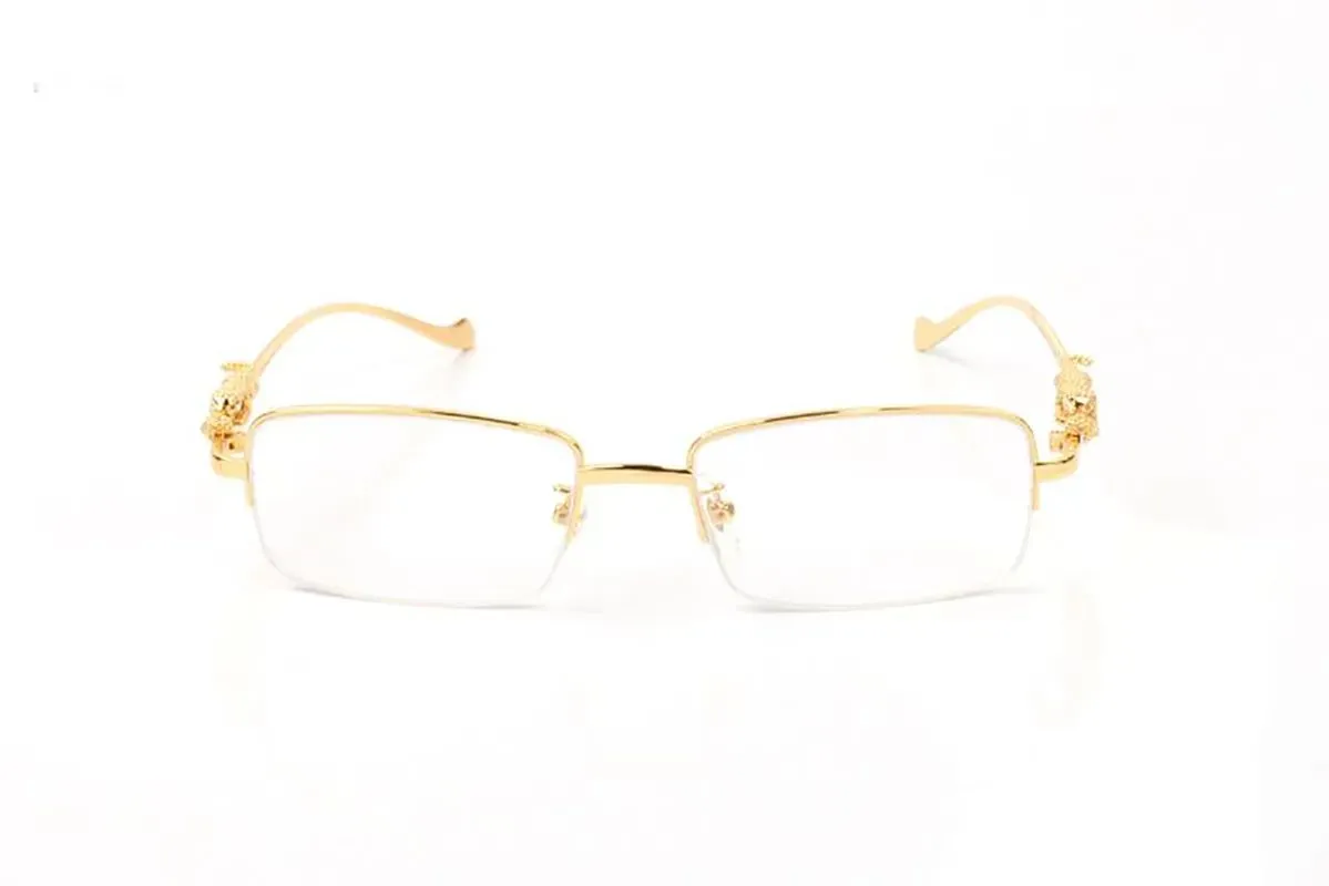 Gafas de sol Carti, diseñador para hombre y mujer, modernas, doradas, plateadas, con montura de leopardo, gafas de sol con diseño de pantera, de metal compuesto_voghion.com