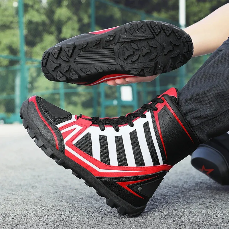 Breathable Striped Motorcycle Off-road Boots For Men Hiking Shoes_voghion.com