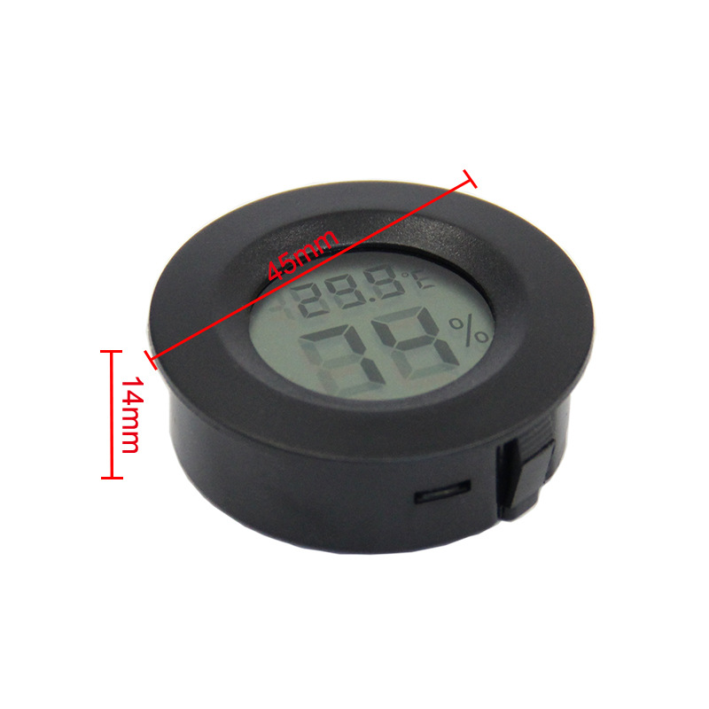 Utomhussporttermometer Reptil Elektronisk Hygrometer Rund Hygrometer Campingutrustning Verktyg Tillbehör Utomhuspryl_voghion.com