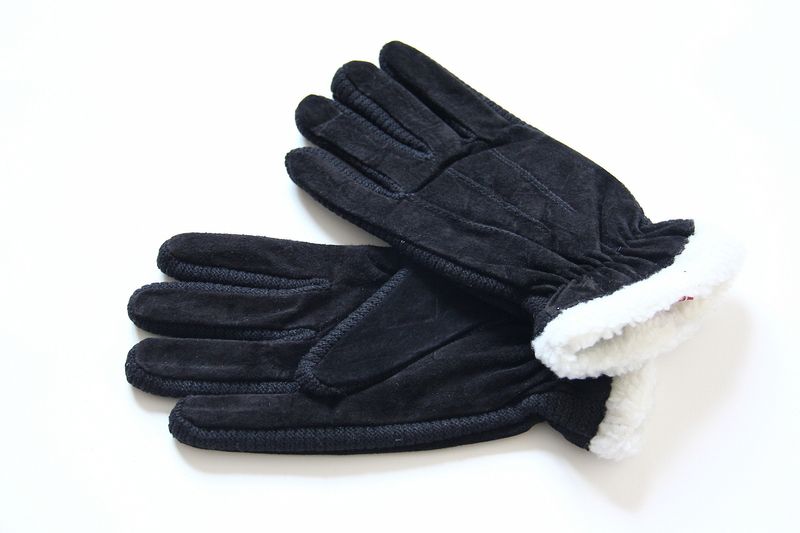 Cycg Protection Cold-proof Suede Rider Warm Gloves Take-out Outdoor Windproof Motorcycle Men's Winter Thickened Veet_voghion.com
