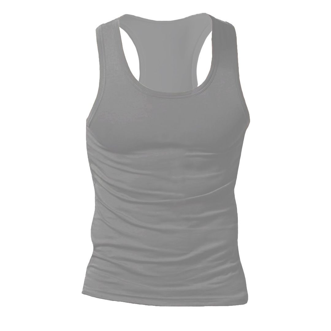 Cross-border New American Style Men's Vest Wearing Trendy Hurdle Sports Fitness Men's Spring and Summer Undershirt Vest_voghion.com