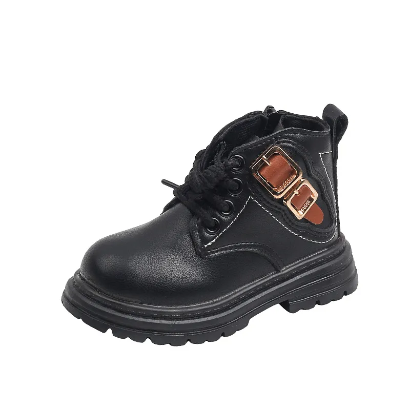 Småbørn Efterår Vinter Nye Børnesko Cutefeet Piger Baby Brun Drenge Casual Bløde Såler Korte Støvler Størrelser 21-30_voghion.com