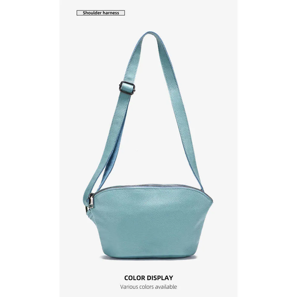 Zency Small Leather For Women Simple Casual Handba With Zip Pockets Adjustable Strap Shoulder Cross Body Purse Roomy_voghion.com