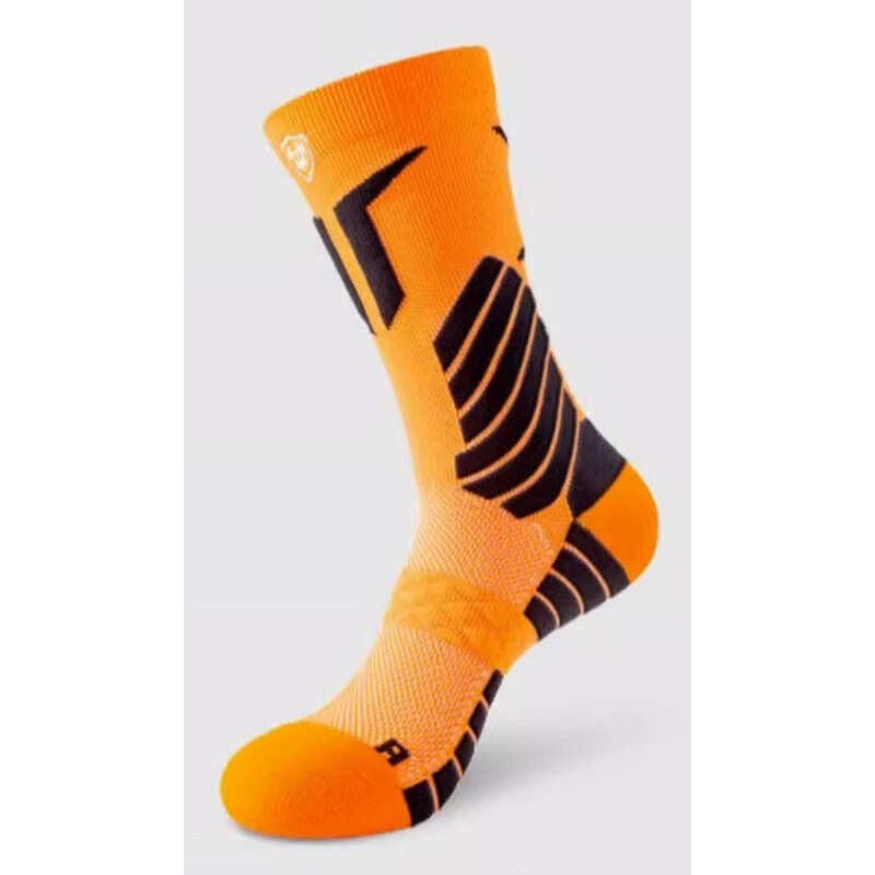 Elite Basketball Mid Anti Slip Towel Bottom Practical Professional Sports Running Men's Badminton Long Tube Socks_voghion.com
