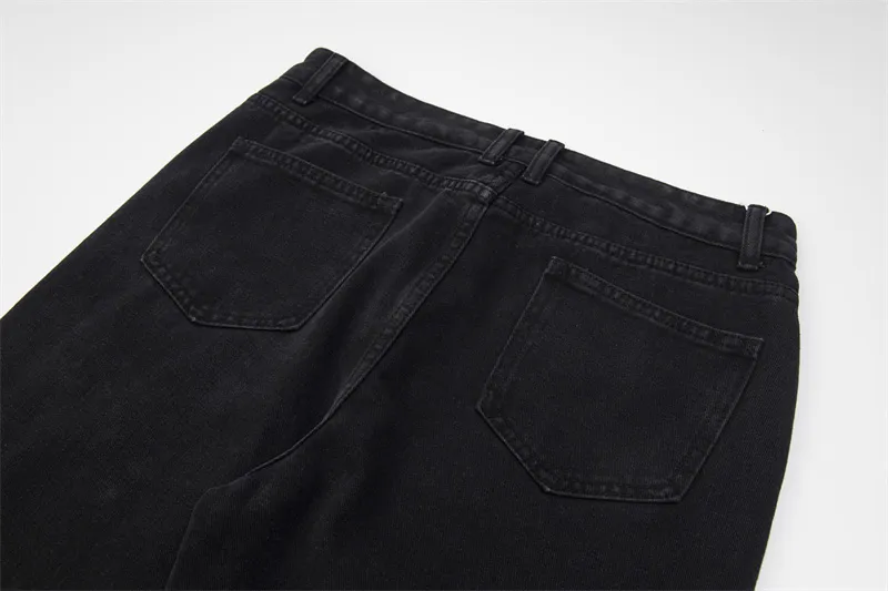 Nuovo Y/project Patchwork Lavato Jeans Pantaloni Uomo Donna Casual Pantaloni della migliore qualità_voghion.com