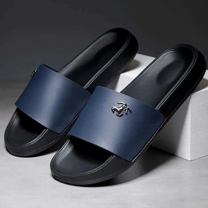 Sandale de designer noi pentru bărbați, la modă, moi, pentru exterior, pentru casă, cu clape, antiderapante, de vară, pentru plajă, L464L464 Lhshoe_voghion.com