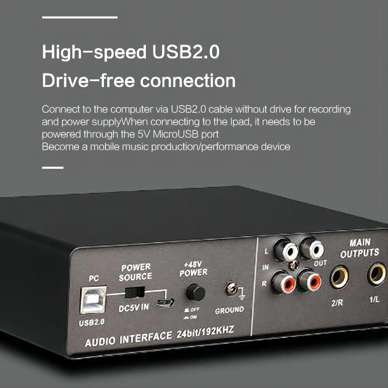 TEYUN Q-24 Q-22 Q-12 Carte son professionnelle Mixeur audio Surveillance des canaux Chant Guitare électrique Enregistrement en direct pour studio_voghion.com