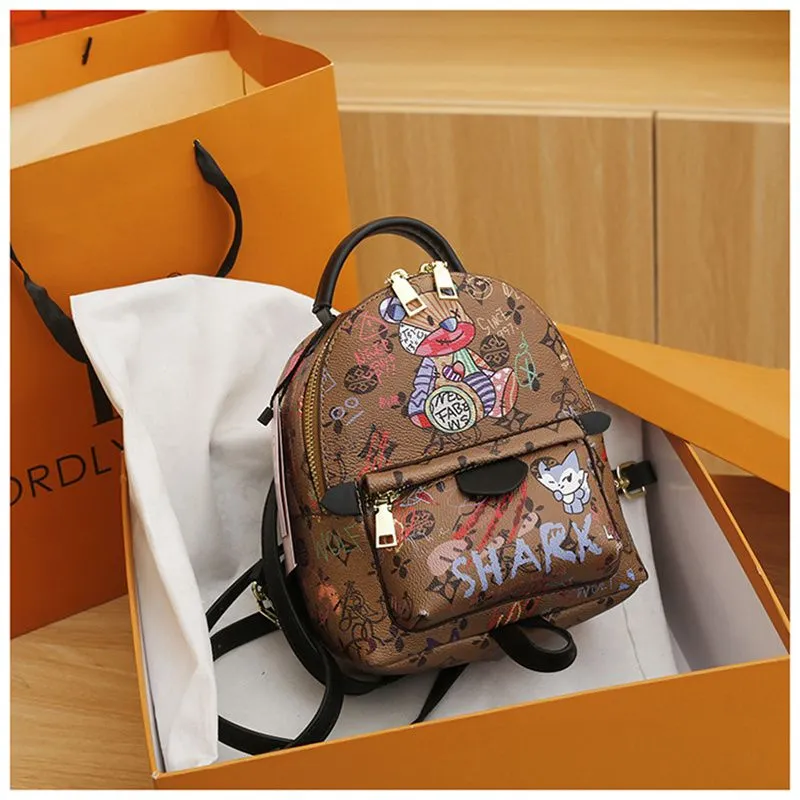 Designer Bag Free Shipping 2025 Fashion Light High-end Texture Printed Graffiti Handbag For Womens_voghion.com