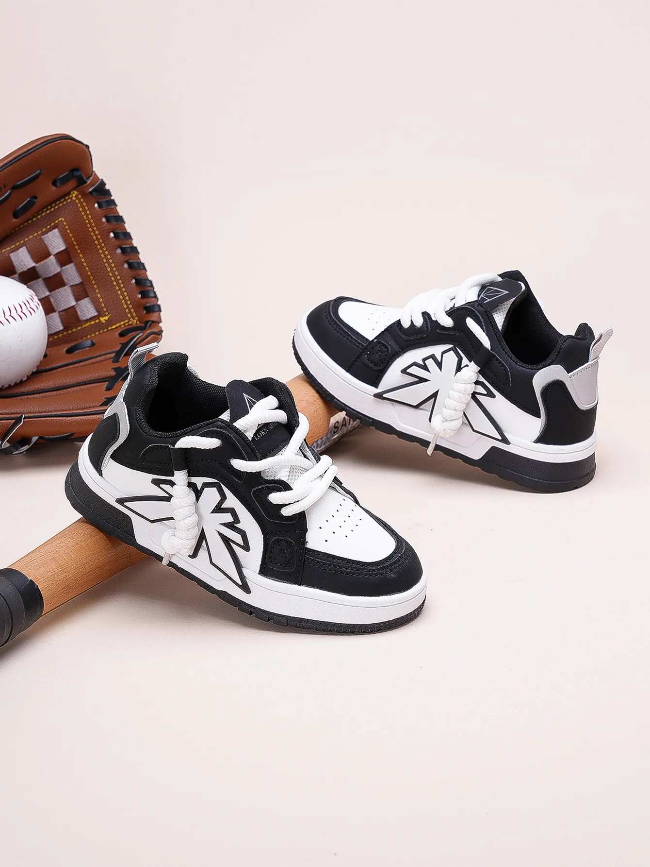 Kids Casual Sneakers Spring Outdoor Sports Running Platform Fashion Cutefeet Girl Boy Toddler Skateboard Leather Ankle_desvips.com