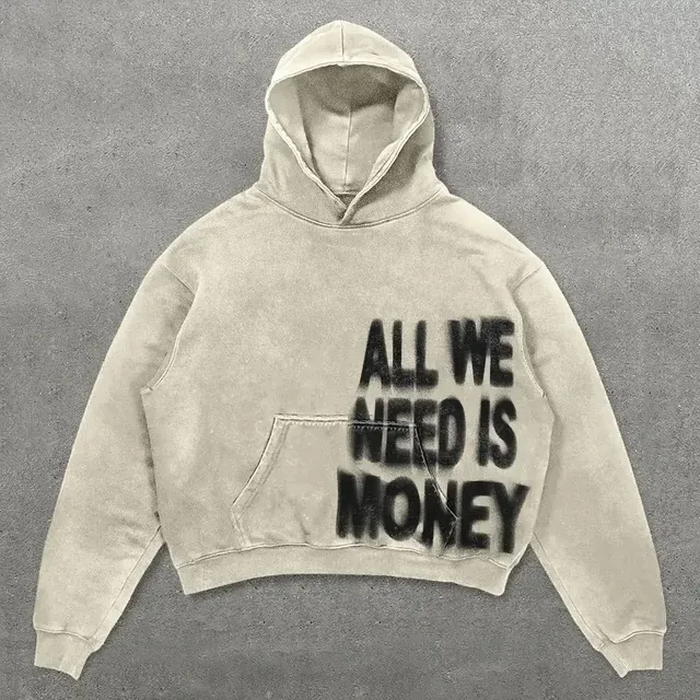Designer hoodie Street trendy skeleton hoodies with 3D digital printing Pullover around the edges casual loose hooded_voghion.com